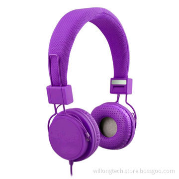 Triple Frequency Equilibrium Foldable MP3 Headphone with Soft Ear Cushion